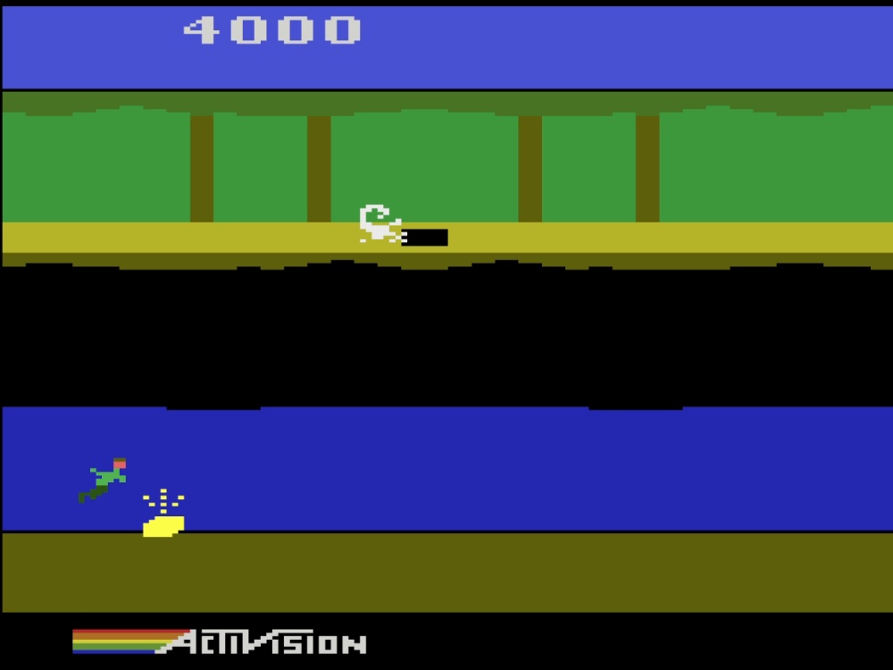 Gameplay of Pitfall II: Lost Caverns for Atari 2600